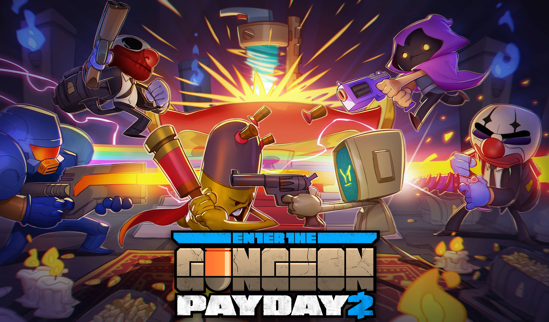 Steam版 Payday 2 Enter The Gungeon のコラボが発表 新アイテム登場 Game Spark 国内 海外ゲーム情報サイト