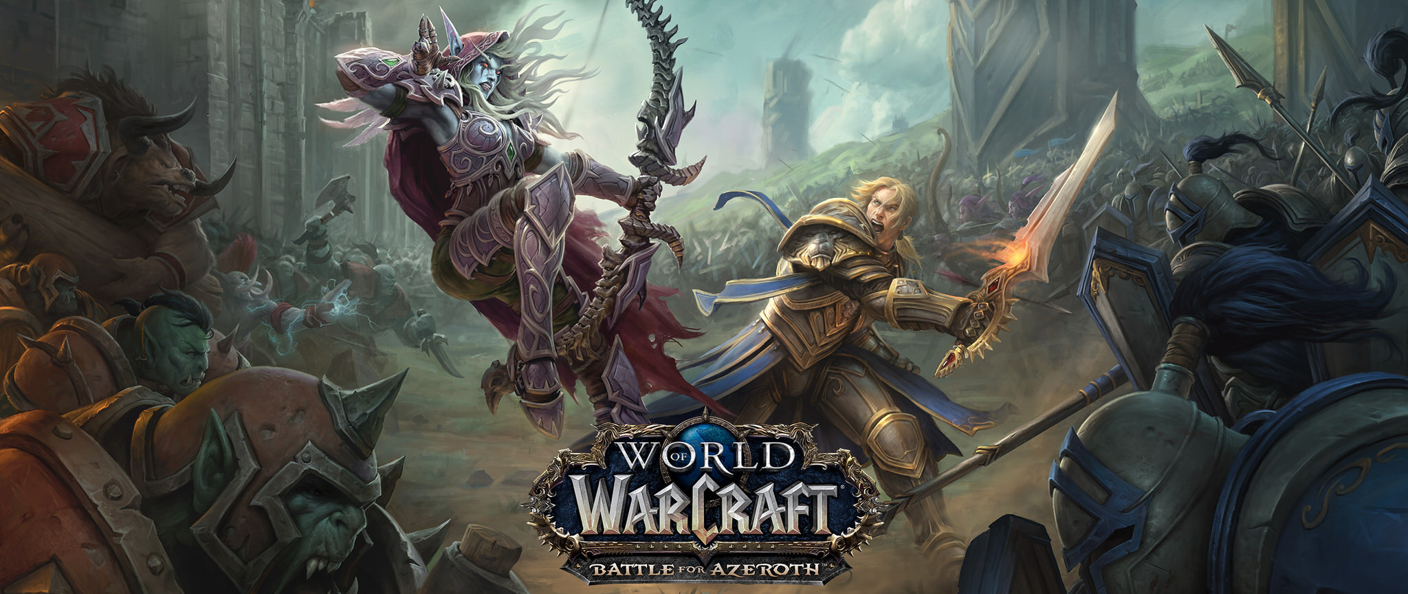 World Of Warcraft 新拡張版 Battle For Azeroth 発表 Allianceとhordeの全面戦争開始 Game Spark 国内 海外ゲーム情報サイト