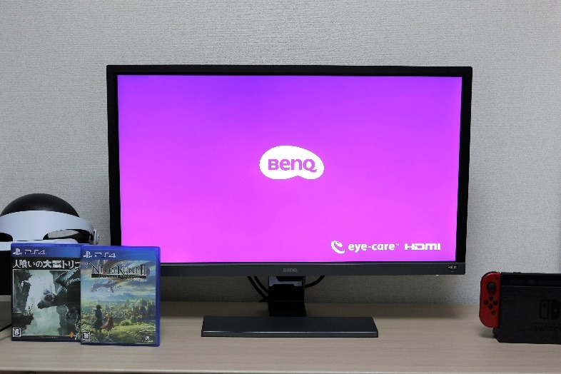初めてゲーミングモニターが届いたので機能を確かめてみた Benq El2870u Game Spark 国内 海外ゲーム情報サイト