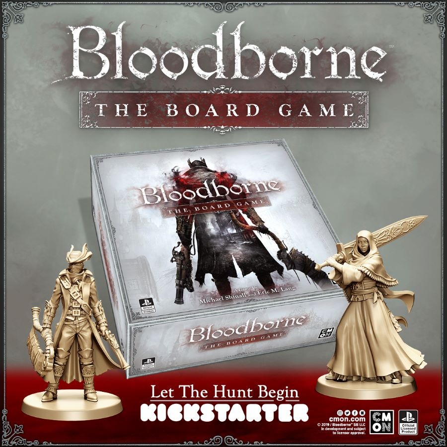 Bloodborne: The Board Game」Kickstarter開始！開始数時間で1億円近く