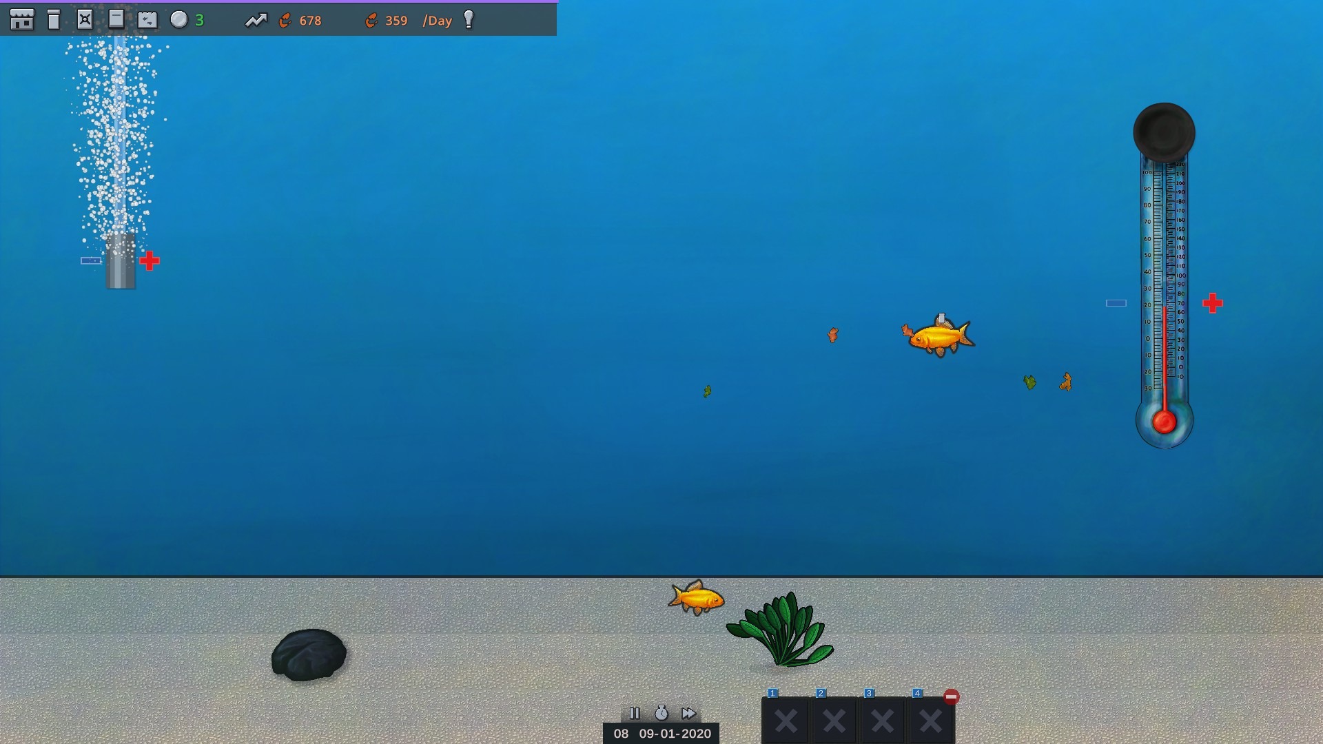 水槽に癒やされたい 2d水槽シム Fish Simulator Aquarium Manager Steam配信開始 Game Spark 国内 海外ゲーム情報サイト
