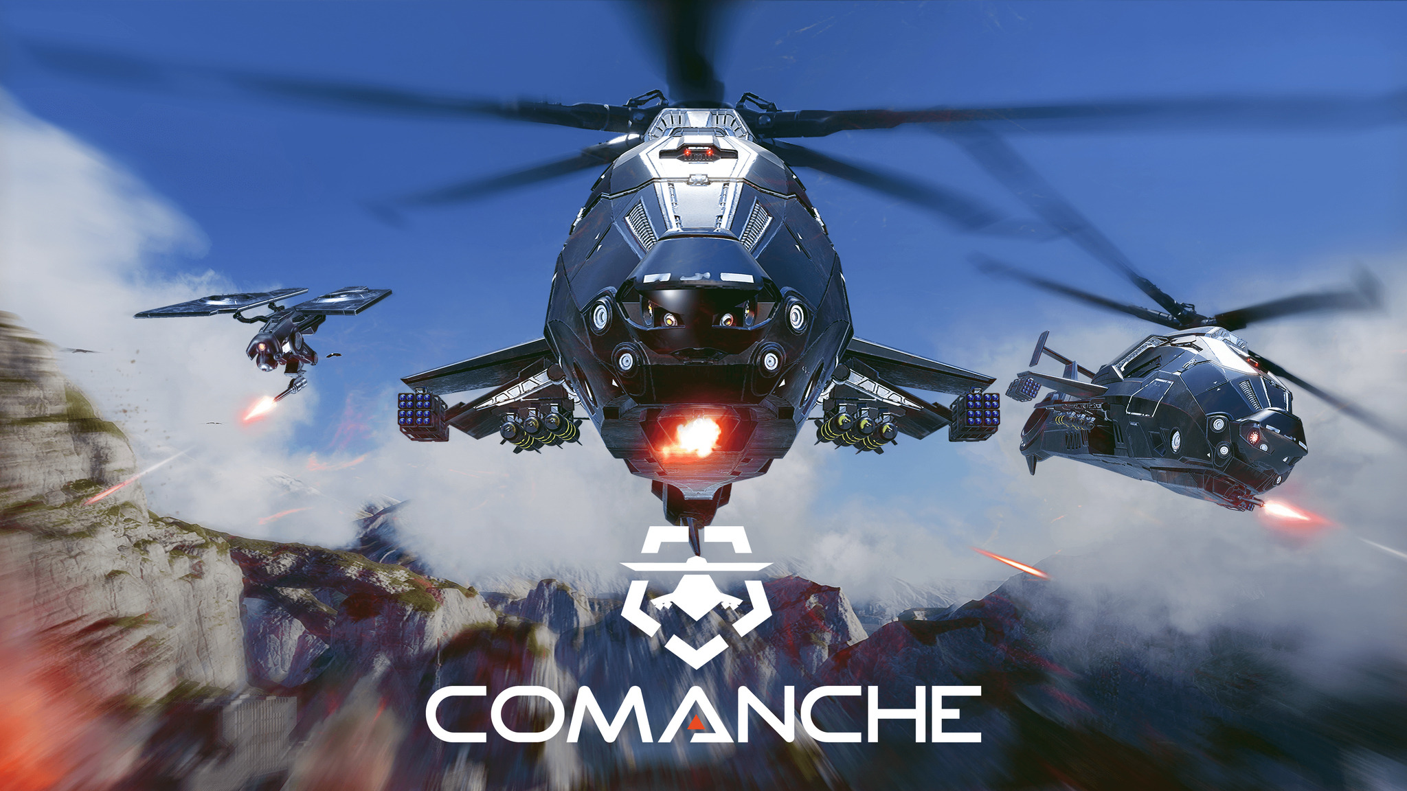 激しい空中戦が展開する戦闘ヘリシューター Comanche Steam早期アクセス開始 Game Spark 国内 海外ゲーム情報サイト