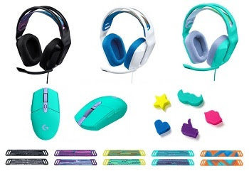 Logicool Gは240gの有線型ゲーミングヘッドセット「G335」発売―白・黒
