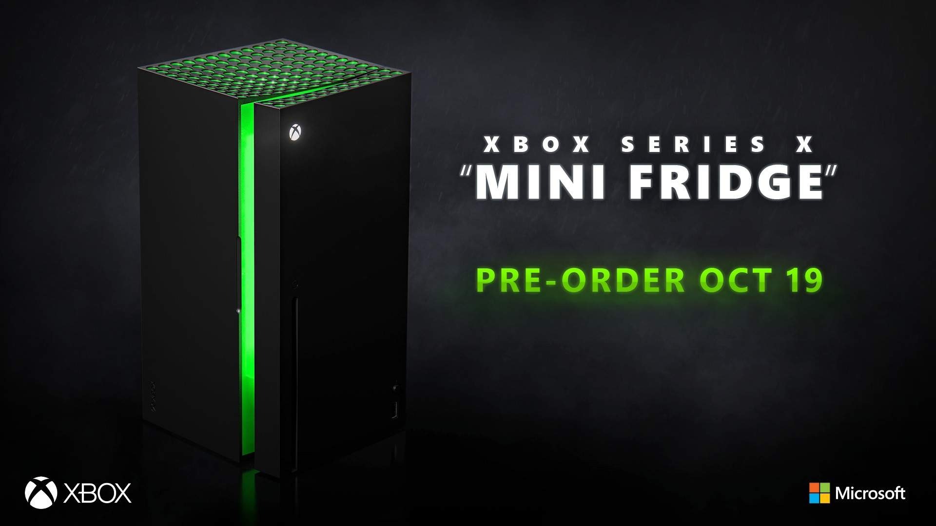 まるでXbox Series Xな冷蔵庫「Xbox Mini Fridge」予約受付開始