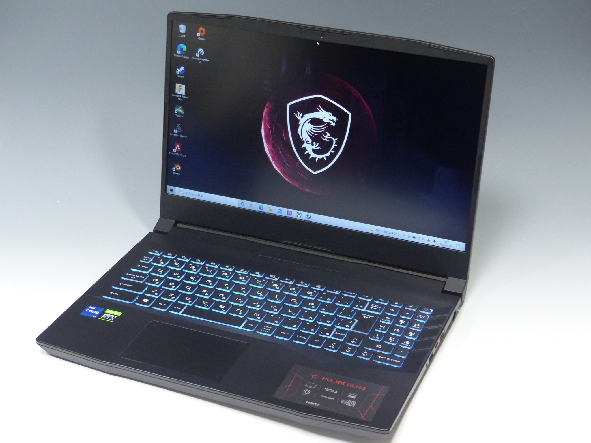 <br>msi/ノートパソコン/Pulse GL66 11UCK-1213JP/K2201N0108727/パソコン/Bランク/62