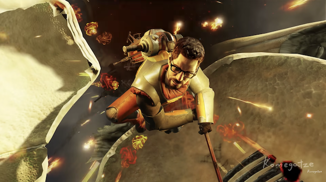 Half Life メタルギア ライジング リベンジェンス 異色のファンメイドクロスオーバー動画公開 バールで 自由切断 Game Spark 国内 海外ゲーム情報サイト