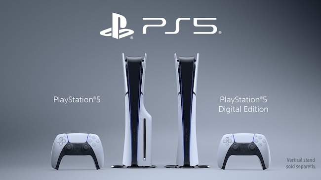 PS5新モデル11月10日発売!従来モデルと比較し30%以上小型化