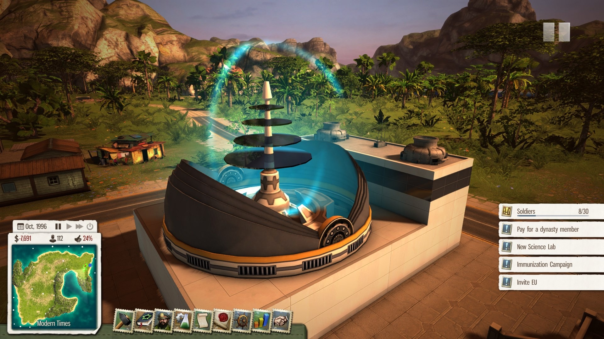 巨大レーザー兵器登場 Tropico 5 新dlc Supervillain Steamで配信開始 Game Spark 国内 海外ゲーム情報サイト