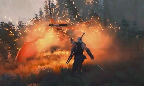 『The Witcher 3』数々の敵との戦闘を収録した最新ゲームプレイ映像が公開
