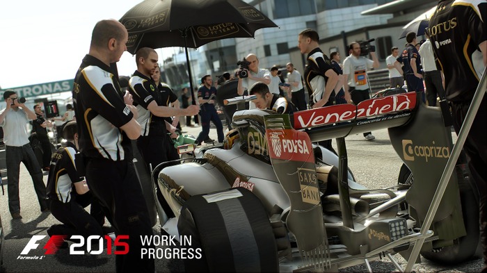 『F1 2015』の海外ボックスアートが公開、美麗な画面写真をチェック