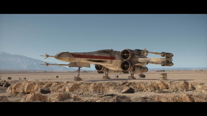 『STAR WARS バトルフロント』開発日誌映像第1弾―Xウイングの高クオリティな3Dモデルを披露