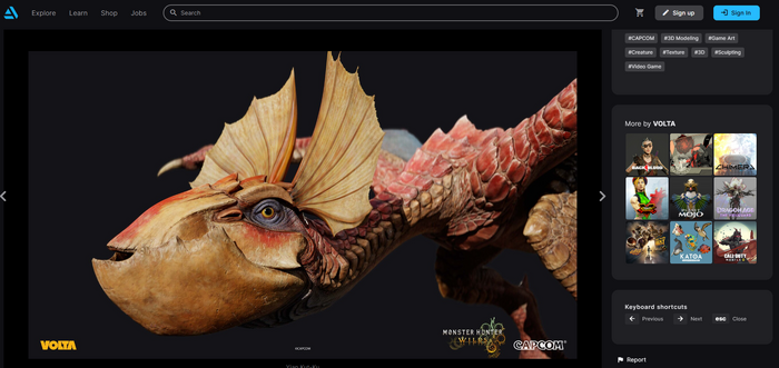 クック先生の鱗までクッキリ！『モンハンワイルズ』モンスター3Dモデルのショーケース公開