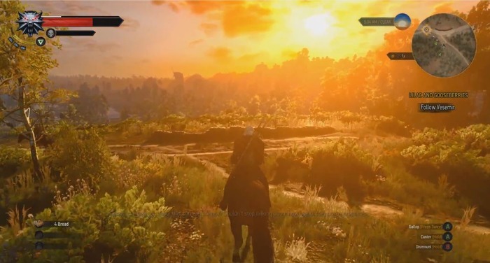 海外PC版『The Witcher 3: Wild Hunt』10分間のウルトラ設定ゲームプレイ映像