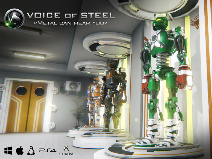 ロボットボクシングシム『Voice of Steel』のKickstarterが開始―PS4/Xbox Oneでのリリースも計画