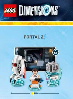 レゴゲー最新作『LEGO Dimensions』に名作『Portal 2』が参戦決定