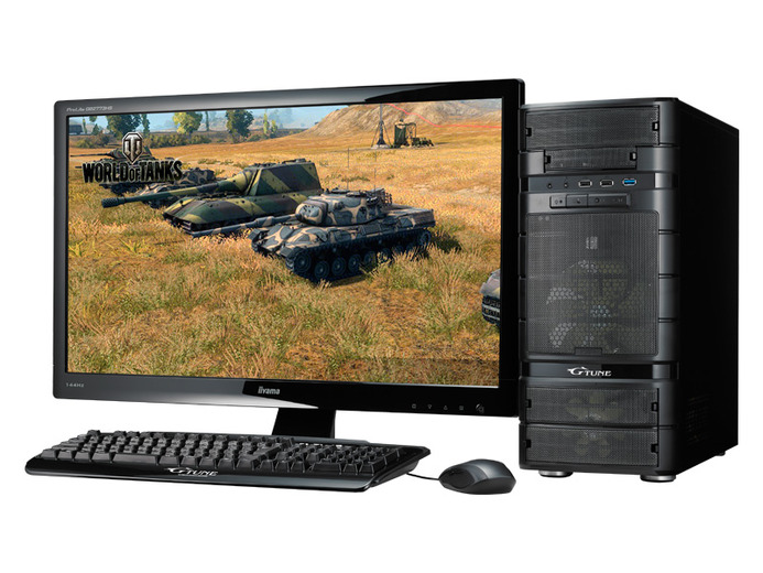 『World of Tanks』推奨PCがTSUKUMOとマウスコンピューターから5月12日に発売―GTX 960やGTX 980搭載モデル