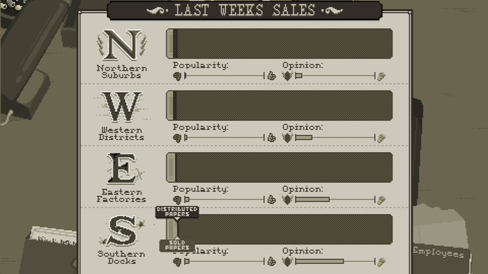『Papers, Please』風の新聞検閲シム『The Westport Independent』アルファ版デモが配信