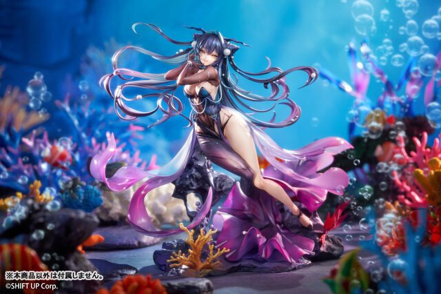 美しいドレスから魅せるムチムチ太もも!『勝利の女神:NIKKE』より「リトルマーメイド Abyss Flower」フィギュアが予約受付中