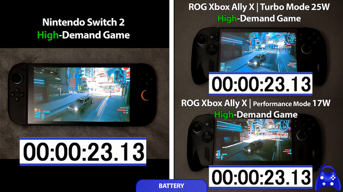 「スイッチ2」vs「ROG Xbox Ally X」の性能比較。スペック的に優位なのは?