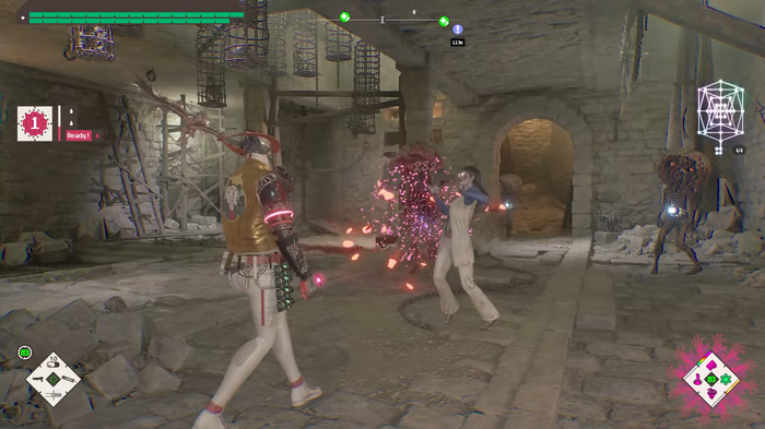 SUDA51の強烈な超暴力新作アクション『ROMEO IS A DEAD MAN』2026年2月11日発売決定！銃も近接もガンガン使って指名手配犯を追え