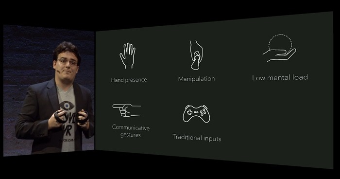 Oculus VR、トラッキングコントローラー「Oculus Touch」を発表