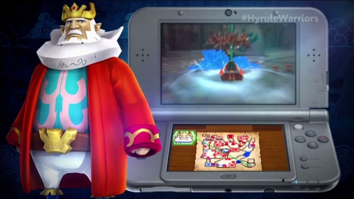 【E3 2015】3DS版『ゼルダ無双』発売決定！『風のタクト』からテトラやハイラル王が参戦