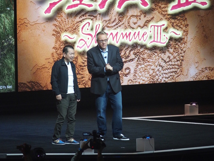 【E3 2015】「『シェンムー3』はどーんと深くしたい」Kickstarterを達成した鈴木裕氏に心境をインタビュー