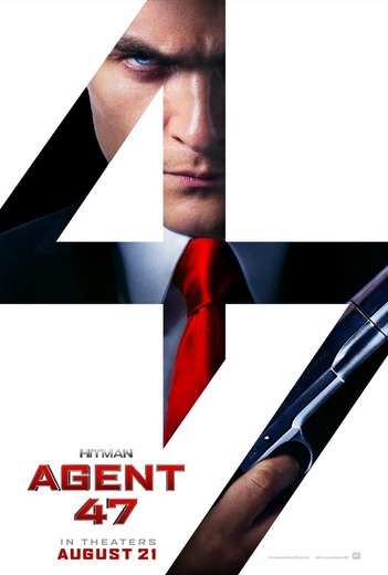 ハリウッド映画版「Hitman: Agent 47」最新トレイラー、47のポスターアートも