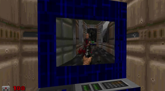 『DOOM』の中で『DOOM』をプレイできるModが登場―ついでに『Wolfenstein 3D』も