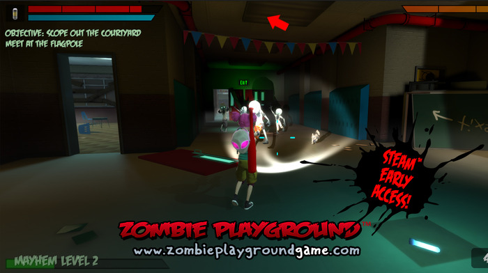 お子様ゾンビサバイバル『Zombie Playground』の早期アクセスが近日開始―1枚のアートから生まれたゲーム