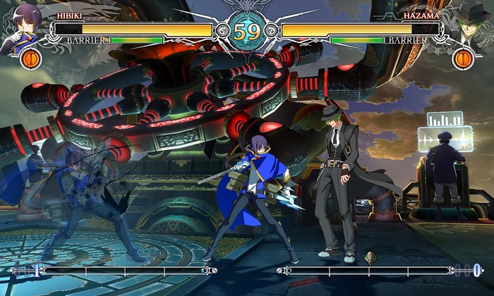 『ブレイブルー セントラルフィクション』ゲーム画像が多数公開!ナオト・ヒビキ、新システム・ステージ詳細も