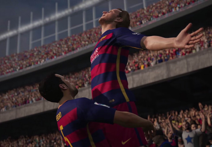 【GC 2015】サッカーゲーム『FIFA 16』最新トレイラー、FUT Draft紹介映像も