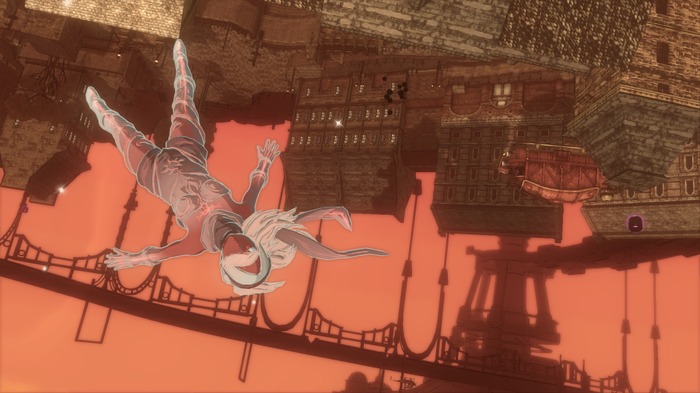 【TGS 15】PS4版『GRAVITY DAZE』ハンズオン―大画面でキトゥンは再び空に落ちる！