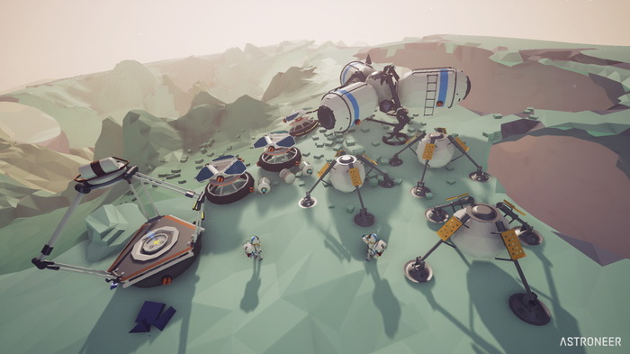 惑星探査開拓ゲーム『ASTRONEER』発表―太陽系外の惑星を開拓しよう