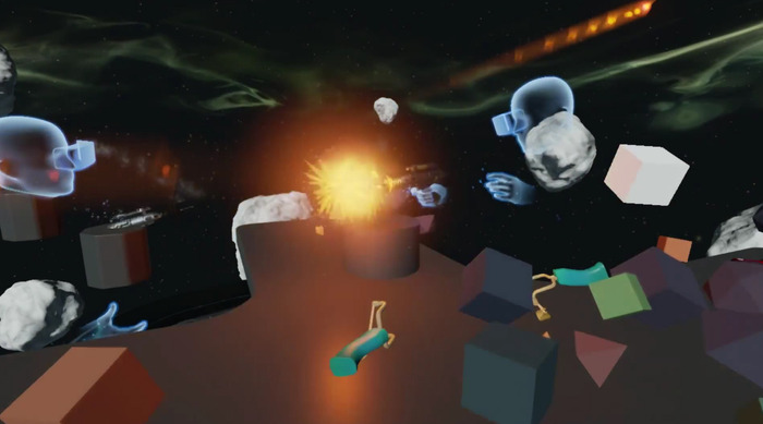 VR空間で遊ぶ！Oculus Touchの『Toybox』デモがもの凄く楽しそう