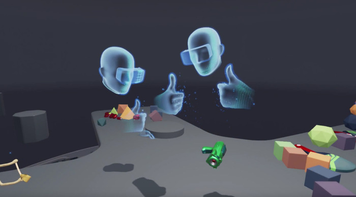 VR空間で遊ぶ！Oculus Touchの『Toybox』デモがもの凄く楽しそう