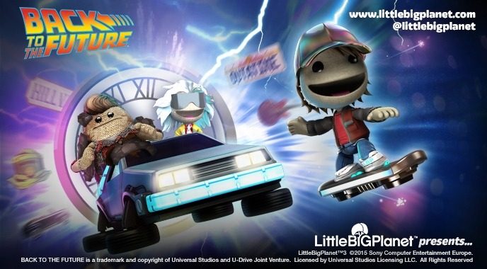 『LittleBigPlanet 3』に「バック・トゥ・ザ・フューチャー」DLCが配信！