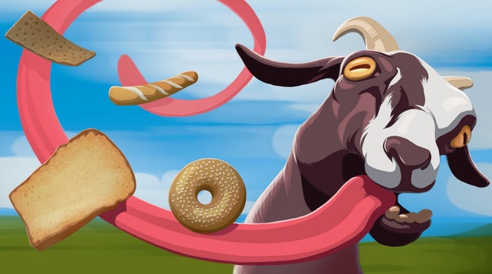 カオスな二大巨塔のコラボ作！『GoatBread』ヤギとパンがイチャつく意味不明ティーザー映像