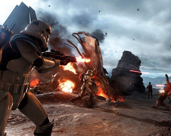 海外レビューハイスコア『STAR WARS バトルフロント』