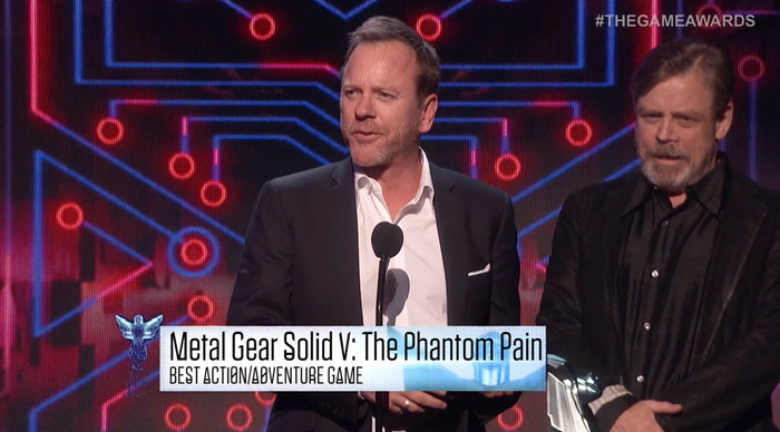 【TGA 15】『METAL GEAR SOLID V: THE PHANTOM PAIN』がベストアクション/アドベンチャーを受賞！