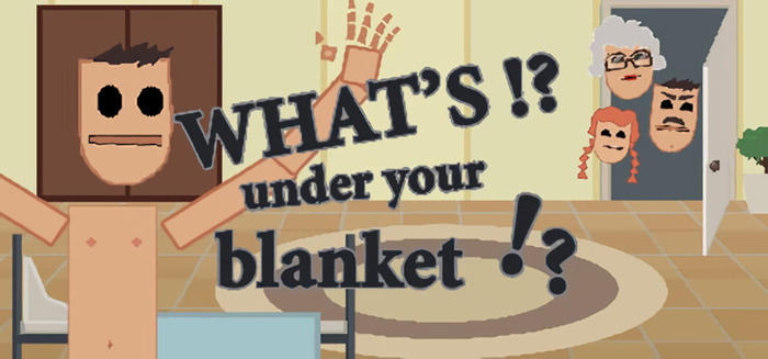 毛布の下で何かをゴソゴソする謎ゲー『What's under your blanket !?』―困難を克服せよ