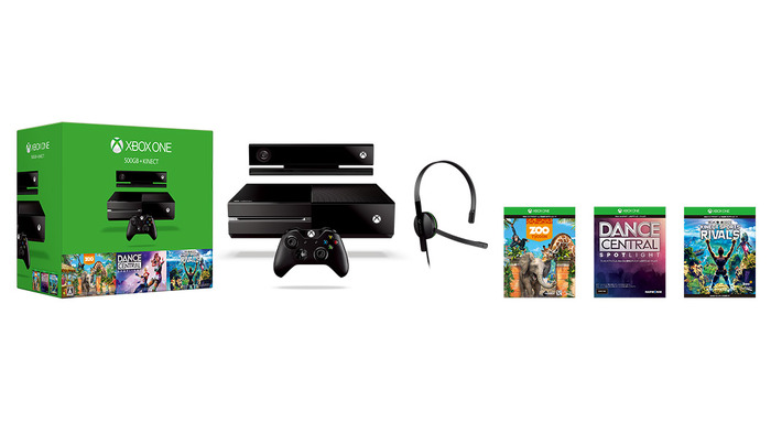 新バンドル「Xbox One 500GB+Kinect」発売決定―『Zoo Tycoon』など3タイトル同梱