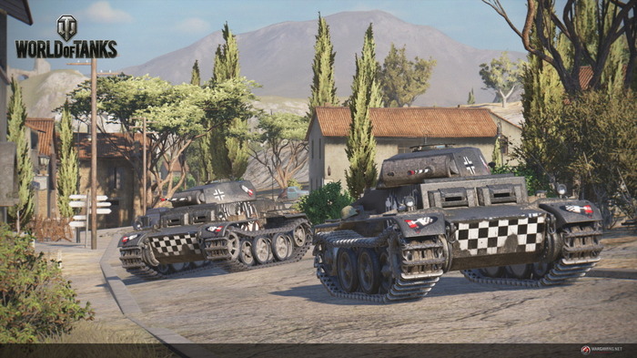 PS4版『World of Tanks』1月20日より正式サービス開始！ プレミアム車輌T1E6も無料配布