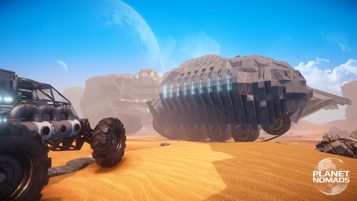 Sci-Fi惑星サンドボックス『Planet Nomads』のKickstarterが進行中
