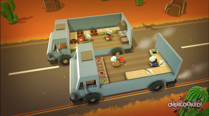 カオスな厨房でお料理する新作Co-opゲーム『Overcooked』が発表