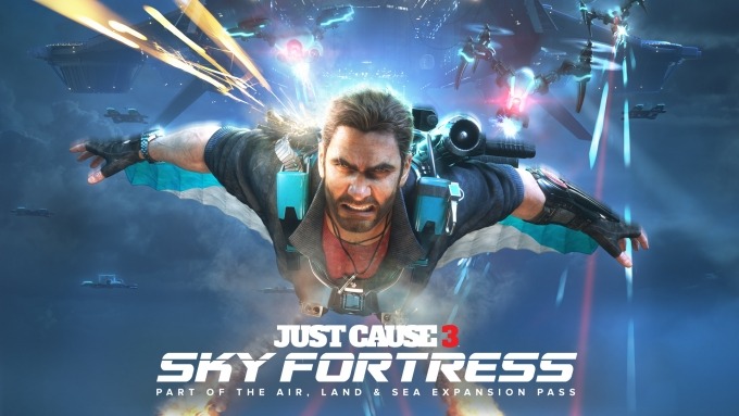 まるでSFアクションな『Just Cause 3』DLC「Sky Fortress」トレイラー！