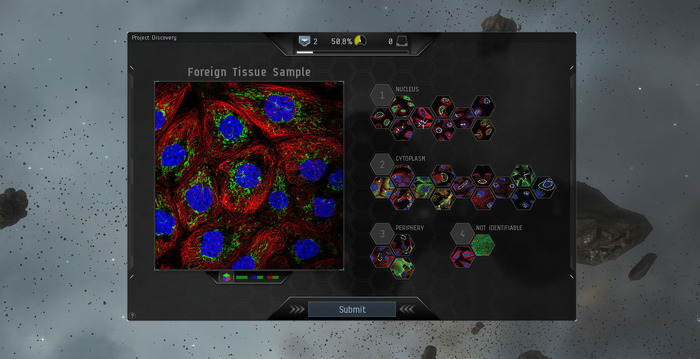 ゲームで医学に貢献！『EVE Online』でヒトタンパク質を分析するミニゲーム実装