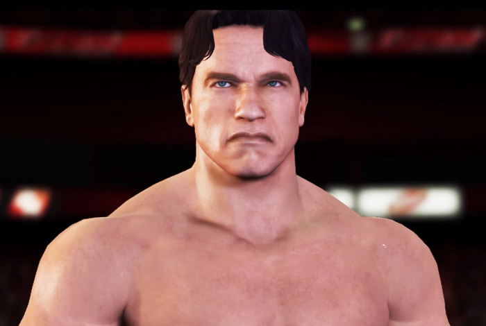 筋肉盛々のシュワちゃんも参戦だ！プロレスゲーム『WWE 2K16』PC版が国内でも発売