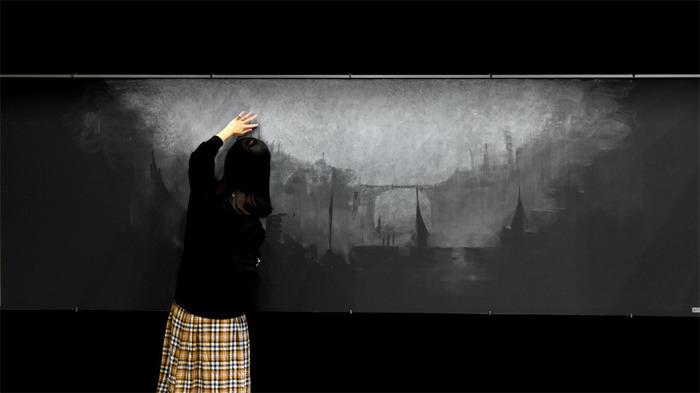 画家「れなれな」さんの『DARK SOULS III』黒板アート・ライブ映像が公開