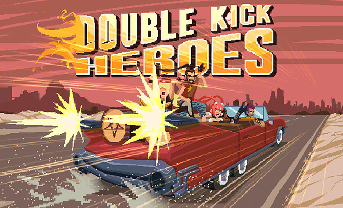 メタルの力でゾンビを倒せ！ リズムシューター『Double Kick Heroes』